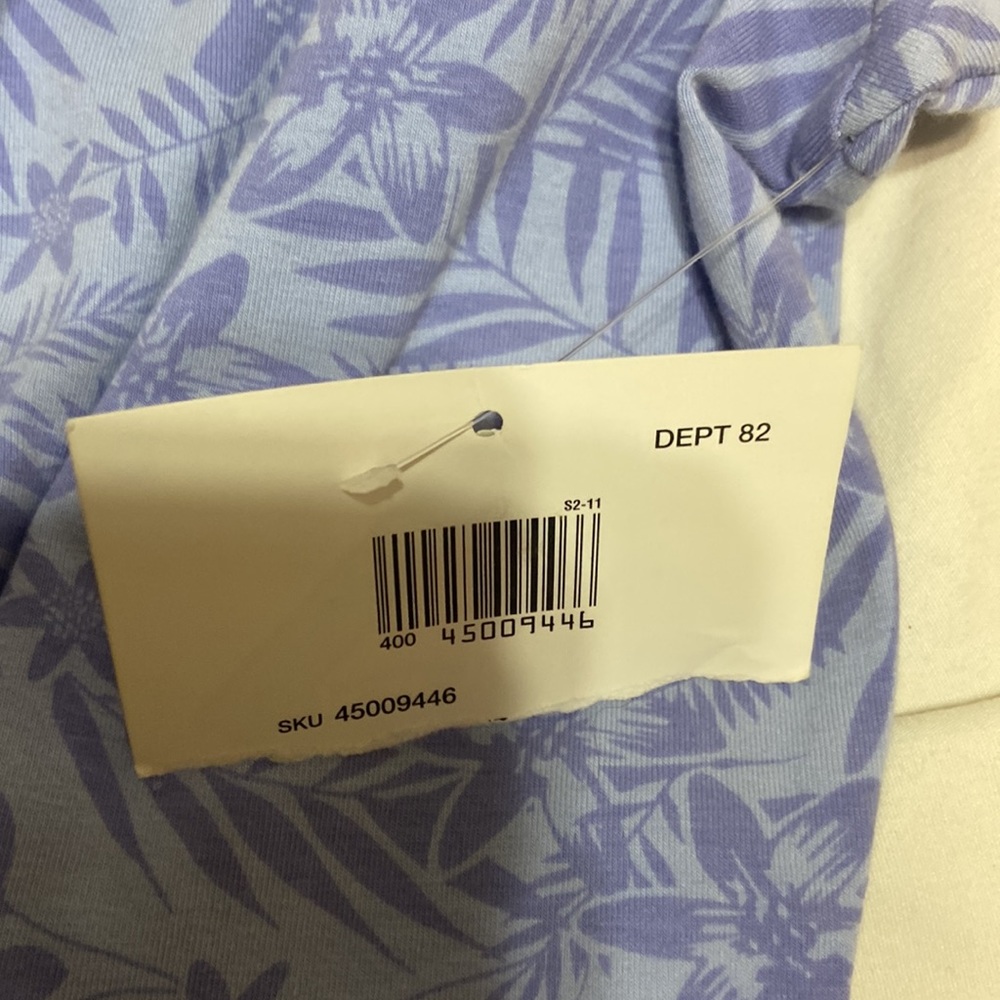 NorthCrest Floral T-Shirt L(14-16) short sleeve - Picture 6 of 7